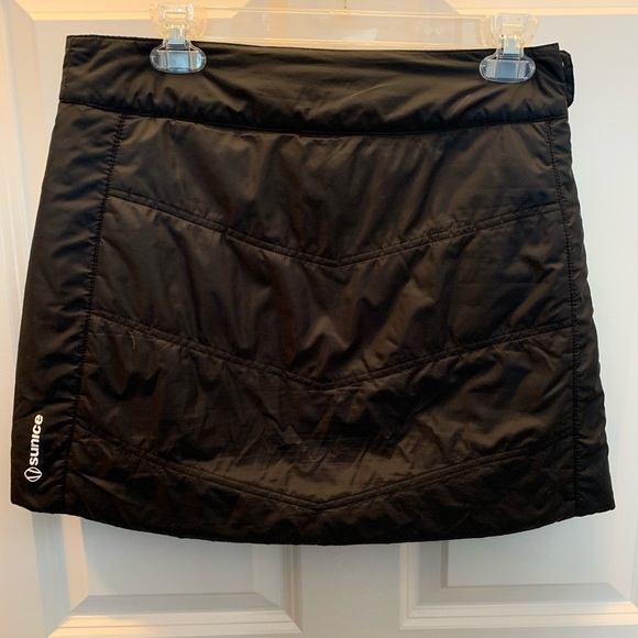 Quilted, Thinsulate Mini Skirt - Picture 3 of 8